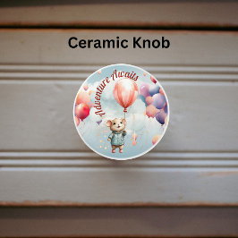 Niedliches Mauserlebnis Keramikknauf