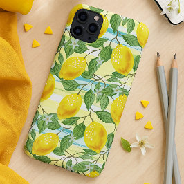 Niedliches mediterranes Sommerlemon Case-Mate iPhone Hülle