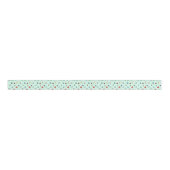 Niedliches medizinisches Icon-Muster Ripsband (Vorderseite)