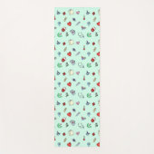 Niedliches medizinisches Icon-Muster Yogamatte (Vorderseite)