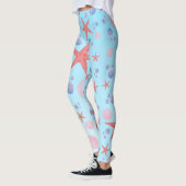 Niedliches Meer Muschel Seestern Küste Summer Ocea Leggings (Links)