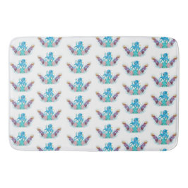 Niedliches Meer Octopus bunt Bath Mat Badematte