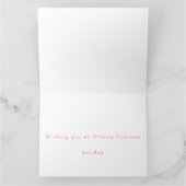 niedliches Meer Weihnachten Weihnachtskarte Karte (Innenseite)