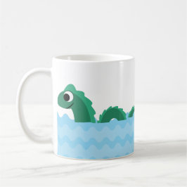 Niedliches Meeresmonster Kaffeetasse