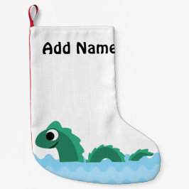 Niedliches Meeresmonster Kleiner Weihnachtsstrumpf