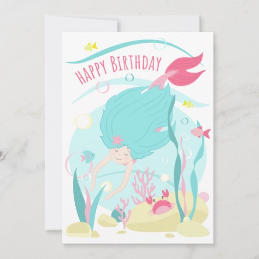 Niedliches Meerjungentauchen (Vorderseite)