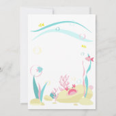 Niedliches Meerjungentauchen (Rückseite)