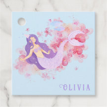 Niedliches Meerjungfrau Rosa Unterwasser für klein