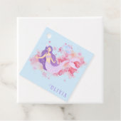 Niedliches Meerjungfrau Rosa Unterwasser für klein Geschenkanhänger (Beispiel)