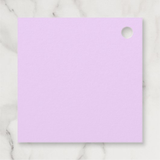 Niedliches Meerjungfrau Rosa Unterwasser für klein Geschenkanhänger (Rückseite)