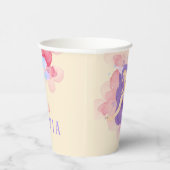 Niedliches Meerjungfrau Rosa Unterwasser für klein Pappbecher (Rechts)