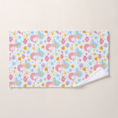 Niedliches Meerjungfrau Seashells Ocean Life Beach Badhandtuch Set (Handtuch)