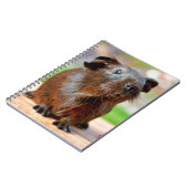 Niedliches Meerschweinchen-Foto Notizblock (Linke Seite)