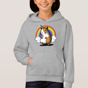 Niedliches MeerschweinchenUnicorncavy-Haustier Hoodie