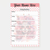 Niedliches Menü "Zuckerskulpturen" Post-it Klebezettel (Vorderseite)