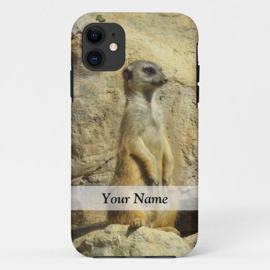 Niedliches Merkat-Foto Case-Mate iPhone Hülle (Rückseite)