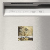 Niedliches Merkat-Foto Magnet (In Situ (Geschirrspüler))