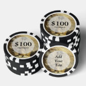 Niedliches Merkat-Foto Pokerchips (Stapel)