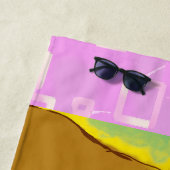 Niedliches Merry Pink Beach Handtuch (Beispiel)