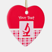 Niedliches Mikroskop Keramikornament (Rechts)