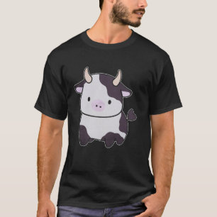 Niedliches Milchkuhbulletin mit Hörnern - Adorable T-Shirt