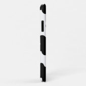 Niedliches Milchkühe-Schwarz-weißes Küchenmuster Case-Mate iPhone Hülle (Hinten/Rechts)