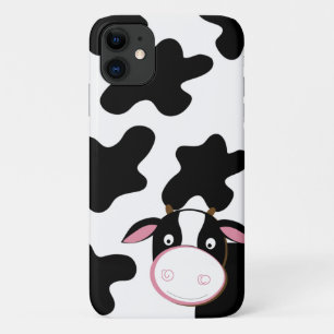 Niedliches Milchkühe-Schwarz-weißes Küchenmuster Case-Mate iPhone Hülle