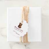 Niedliches Minimal Foto Bärenbaby Geschenkanhänger (Beispiel)