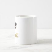 Niedliches Minimalistisches Bienendesign Kaffeetasse (Mittel)