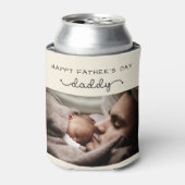 Niedliches Minimalistisches Foto des eigenen Vater Dosenkühler (Kanne Vorderseite)