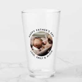 Niedliches Minimalistisches Foto des eigenen Vater Glas