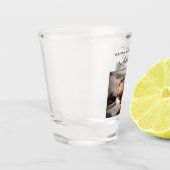 Niedliches Minimalistisches Foto des eigenen Vater Schnapsglas (Links)