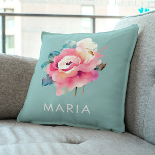 Niedliches minimalistisches Geschenk für Mama Kiss Kissen