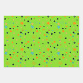 Niedliches Mischmuster - Halloween-Koordination Geschenkpapier Set (Vorderseite 3)