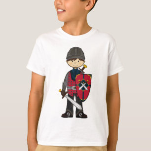 Niedliches mittelalterliches Ritter-T-Shirt T-Shirt