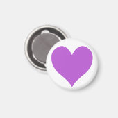 Niedliches Mittelorchid Herz Magnet (Vorderseite/Rückseite)