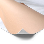 Niedliches Modell mit glattem Haar mit Gildan-Hemd Poster (Ecke)