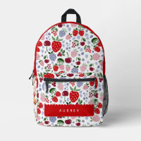 Niedliches Modern Berries & Cherry Muster