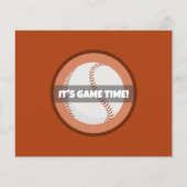 Niedliches modernes Baseball Budget Foto Geburtsta (Rückseite)