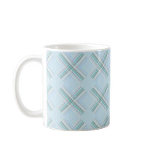 Niedliches modernes blaues Türkisblau Tartan Muste