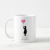 Niedliches modernes, einfaches kaffeetasse (Links)