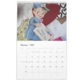 niedliches modernes Foto Kalender (Feb 2027)