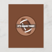 Niedliches modernes Fußballbudget 1. Geburtstag Ei (Rückseite)