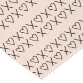 Niedliches modernes geometrisches Muster Mittelgroßer Tischläufer (Ecke)