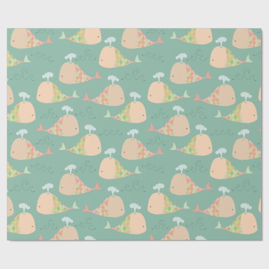 Niedliches modernes geschenkpapier (Flach)