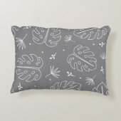 Niedliches modernes Jungle Safari Tiere Kinderzimm Dekokissen (Rückseite)