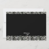 Niedliches modernes Möbelhaus Party Einladung (Rückseite)