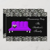 Niedliches modernes Möbelhaus Party Einladung (Vorne/Hinten)