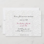 Niedliches modernes Möbelhaus Party Einladung (Rückseite)