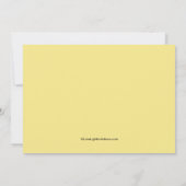 NIEDLICHES modernes Paar auf dem Fahrrad Save the Save The Date (Rückseite)